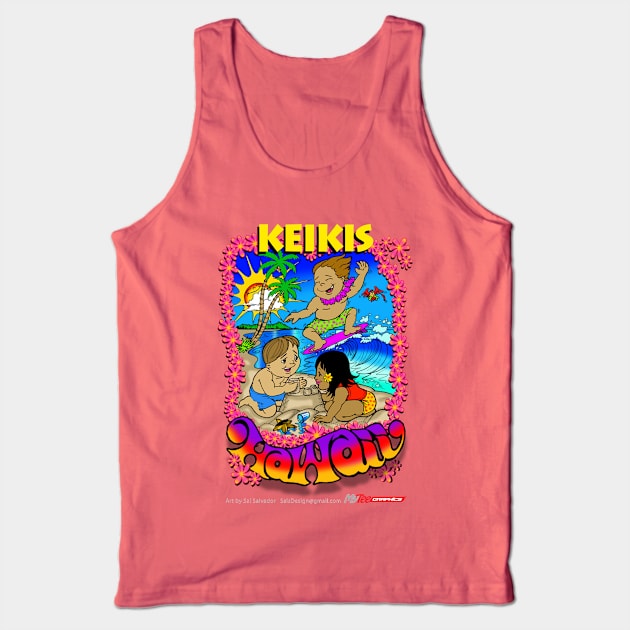 Keikis Hawaii Tank Top by MyTeeGraphics